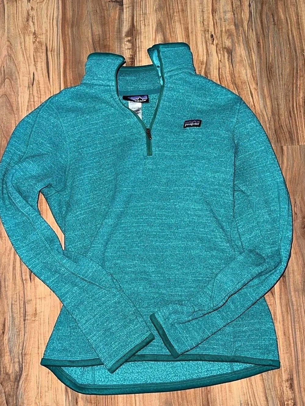 Patagonia Lightweight Synchilla Snap-T Pullover Teal Fleece
